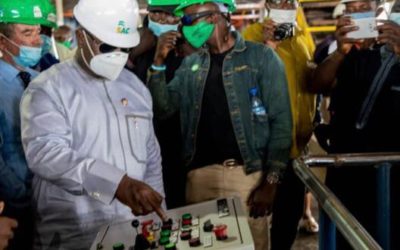 President Bio is Proud to Open the Biggest Oil Plantation in Africa